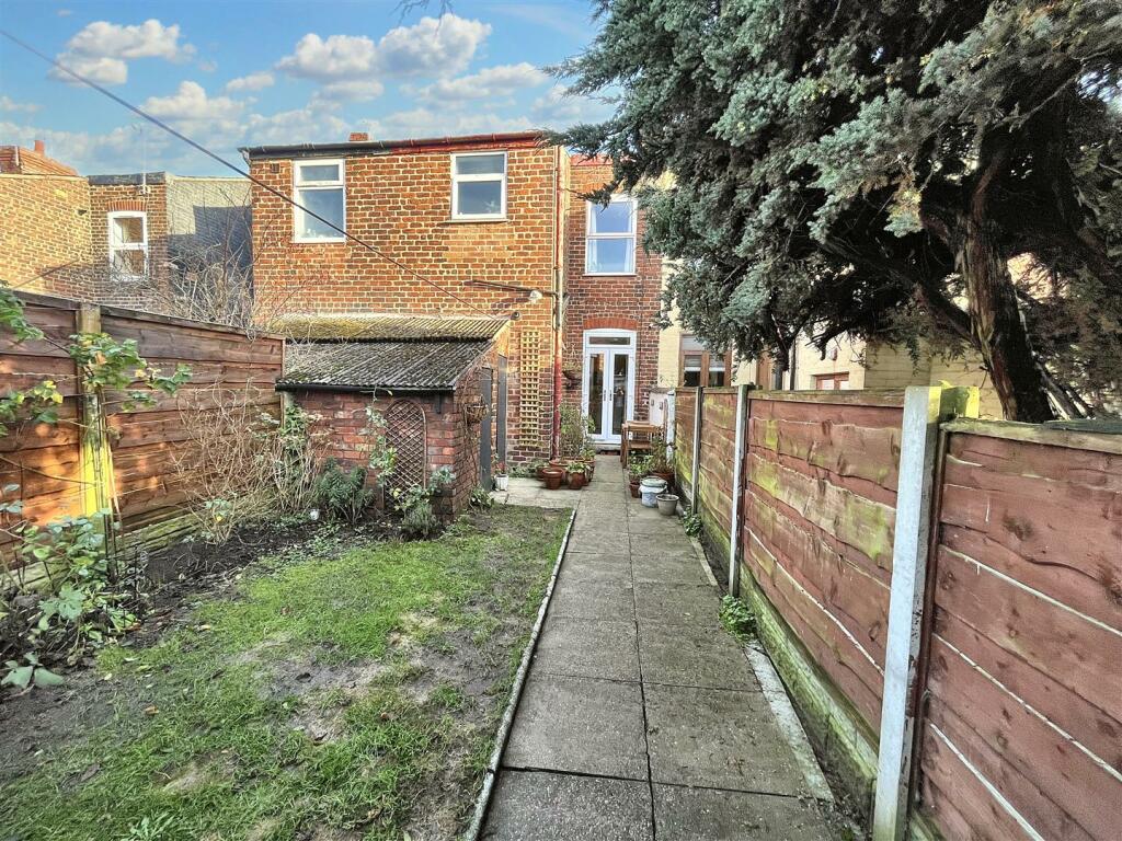 Rear of Property