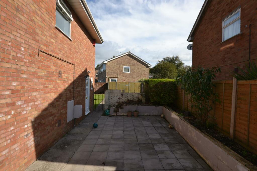 Side &amp; Rear Garden