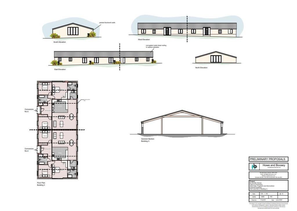 Proposed Plots 4 and 5 plans