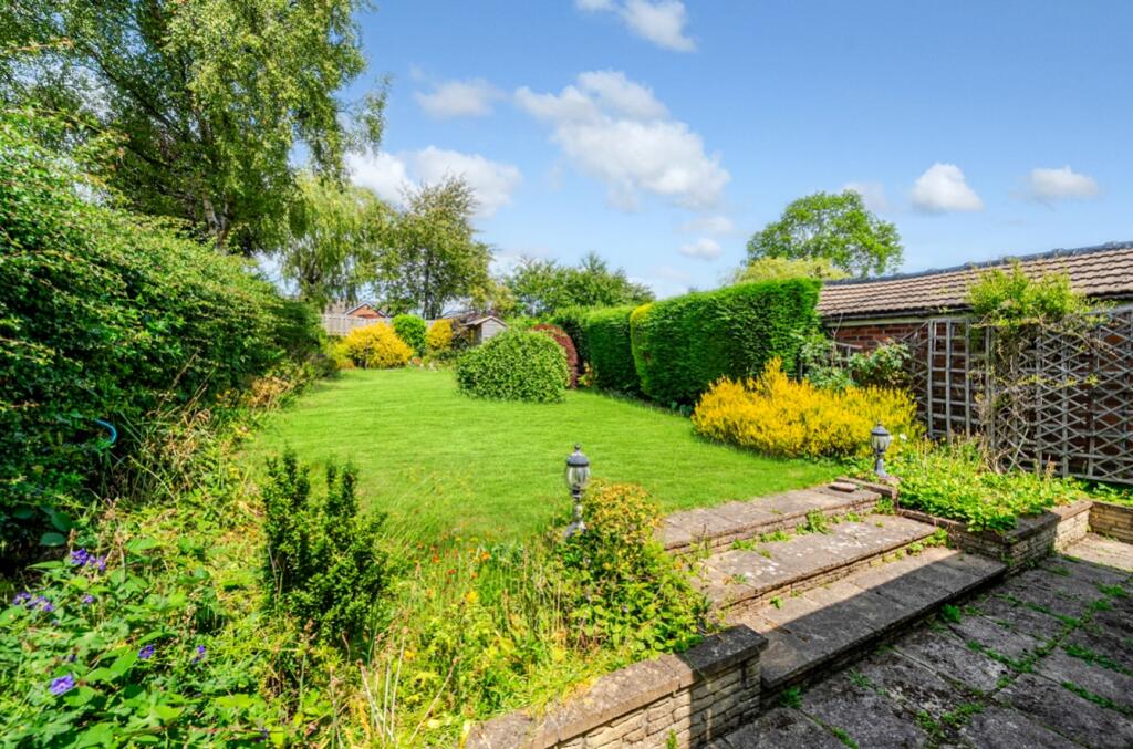 Rear Garden &amp; Patio 