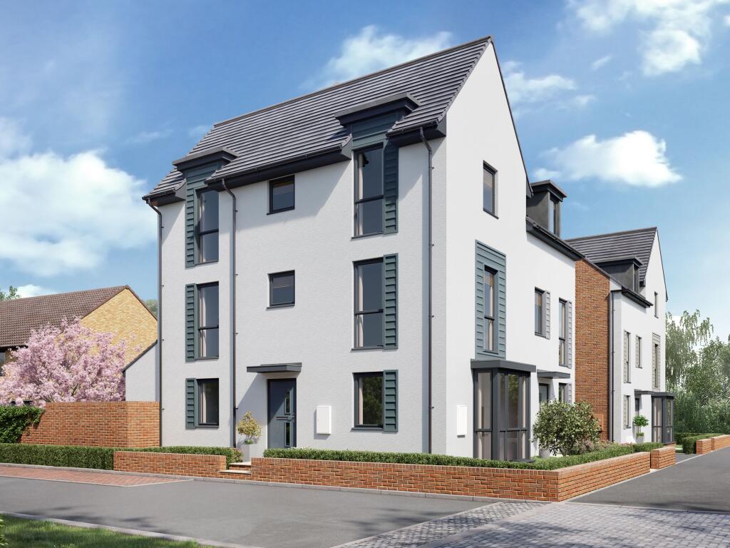 External View CGI 4 bedroom detached home with garage