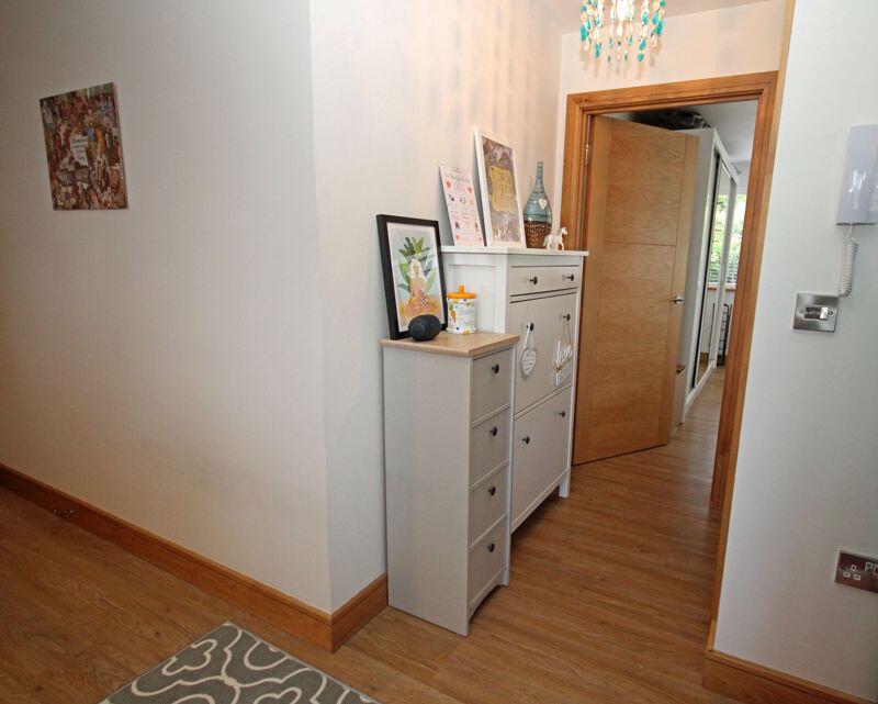 Hall to bedroom