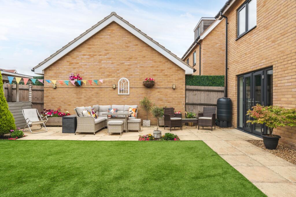Rear garden