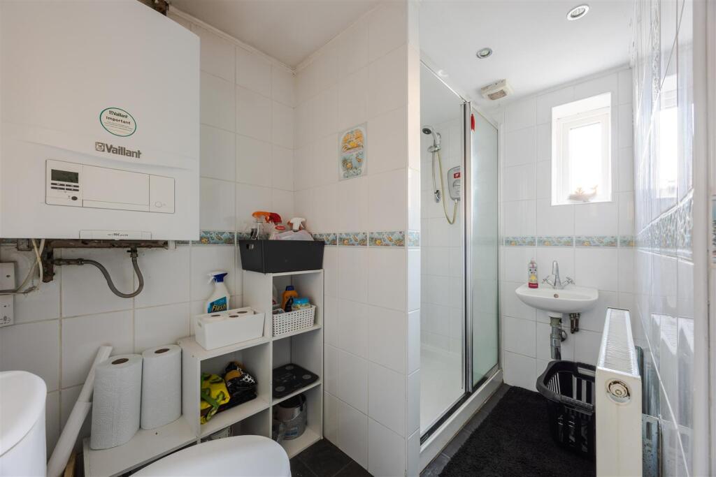 Downstairs shower room