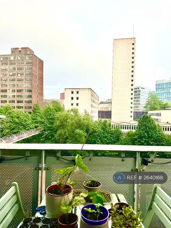 Balcony View Of River Irwell And Trinity Bridge