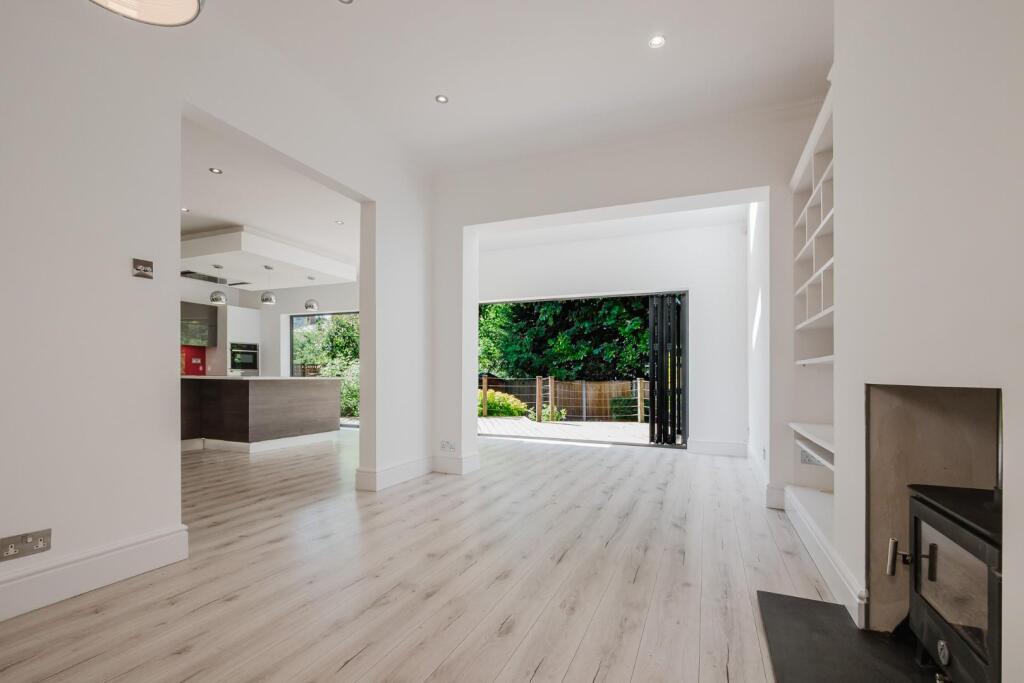 Family Room and Kitchen