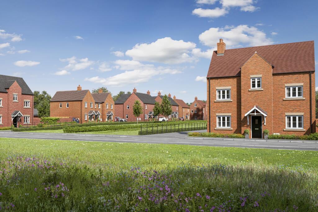 Street scene at Towcester Grange