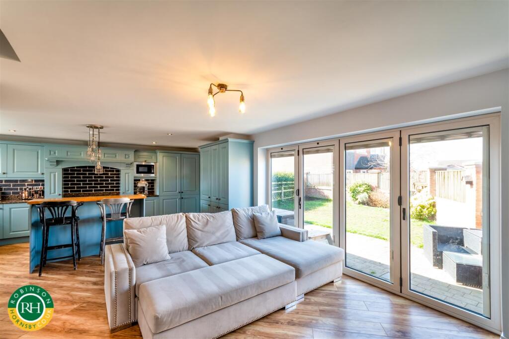 open plan living kitchen