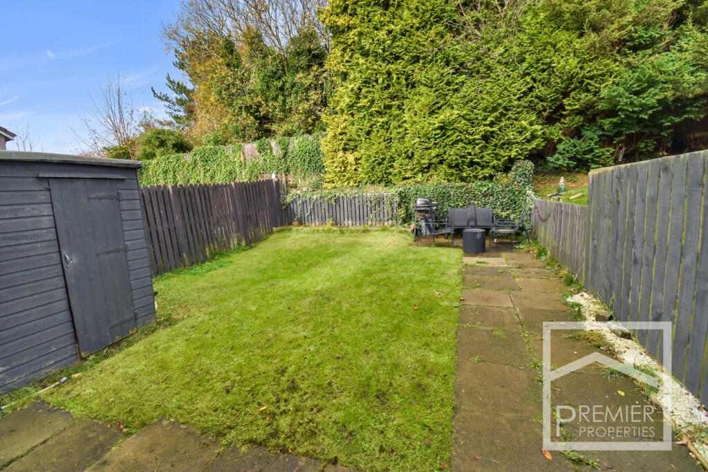 Rear garden