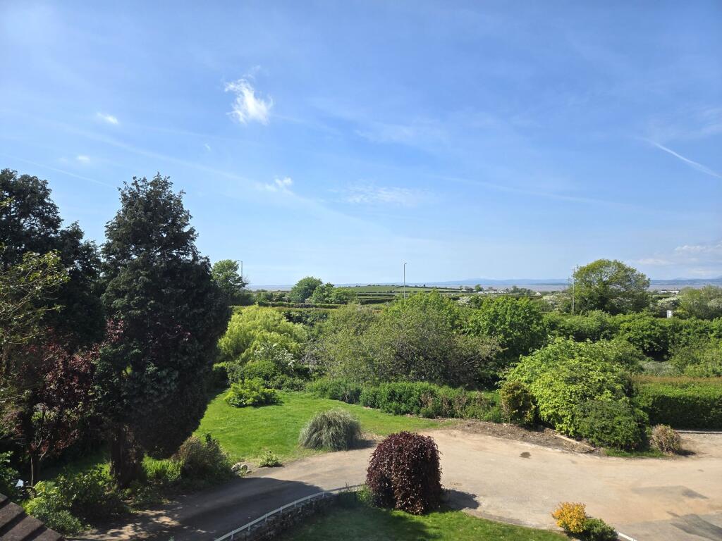 View from the first floor bedroom, this view expands across the bay