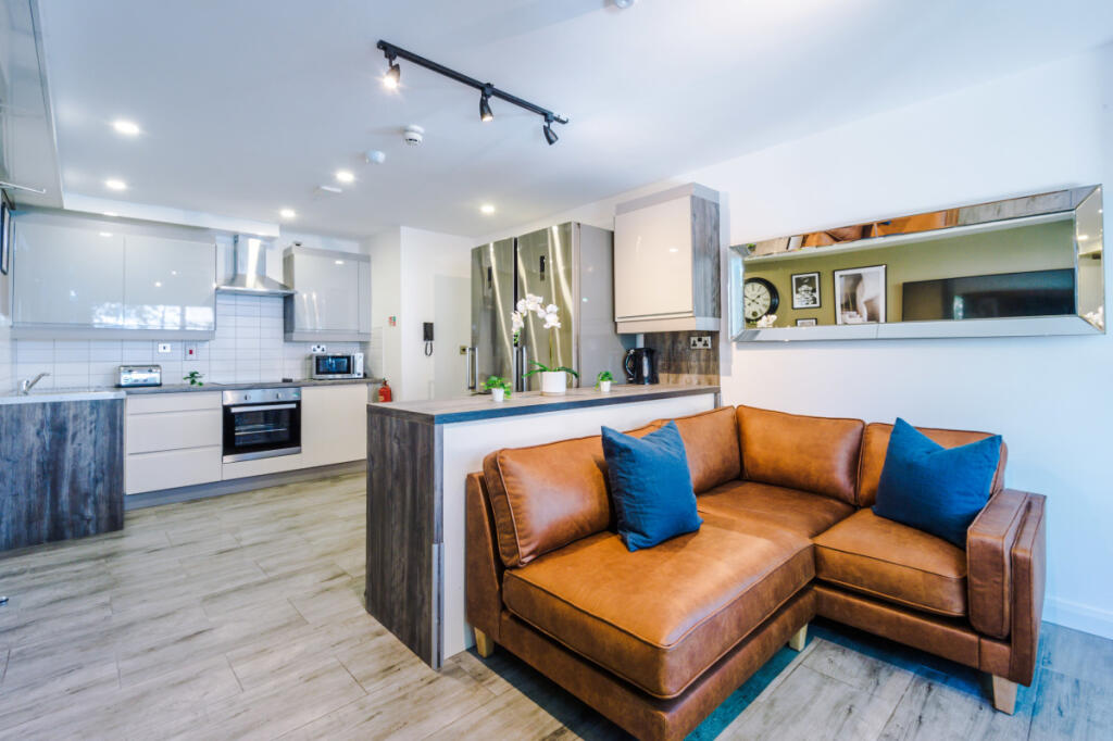 Jesmond View, Block B, Flat 11, Living  Room/ Kitchen 1