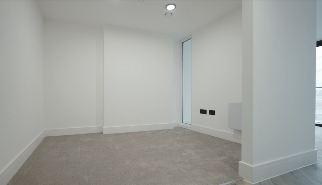 Open Plan Bedroom Area