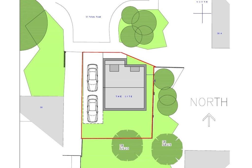 Land to the East of 58 St Peters Road, Portishead 