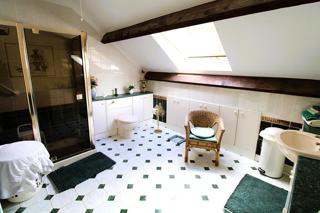 Spacious Family Shower Room