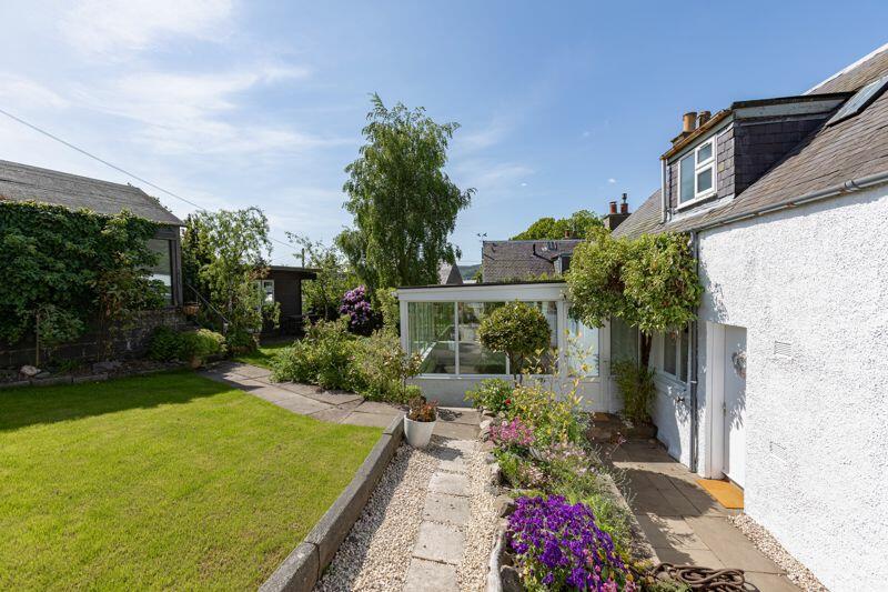 Summer Garden And Rear House