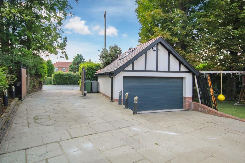 Driveway and Garage