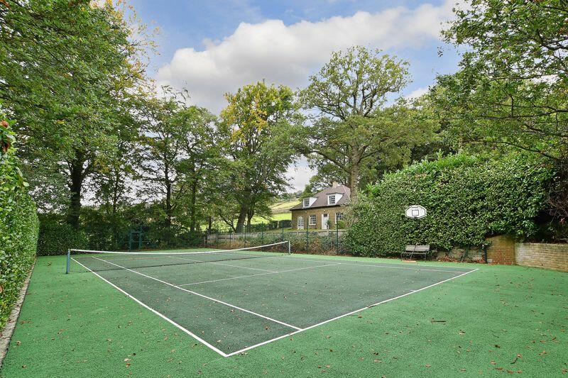 Communal tennis courts