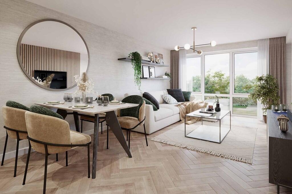 Entertain with ease with an open-plan layout