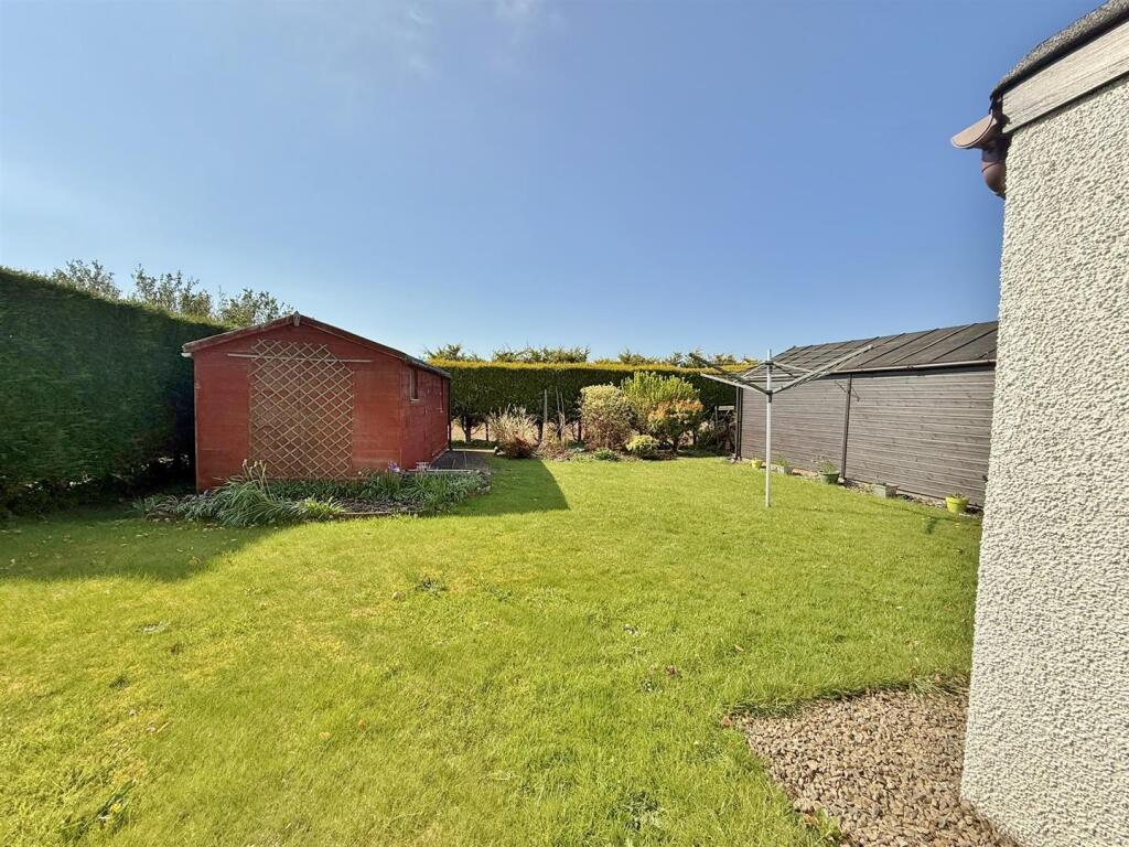 Rear garden