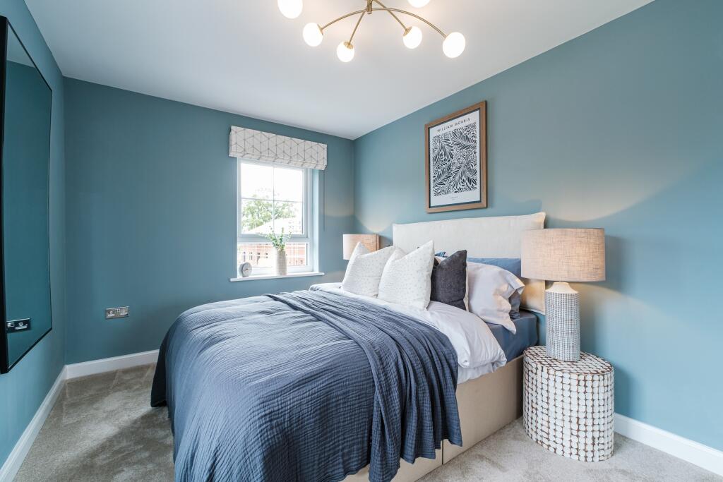 Interior view of the bed 2 in our 4 bed Alderney home