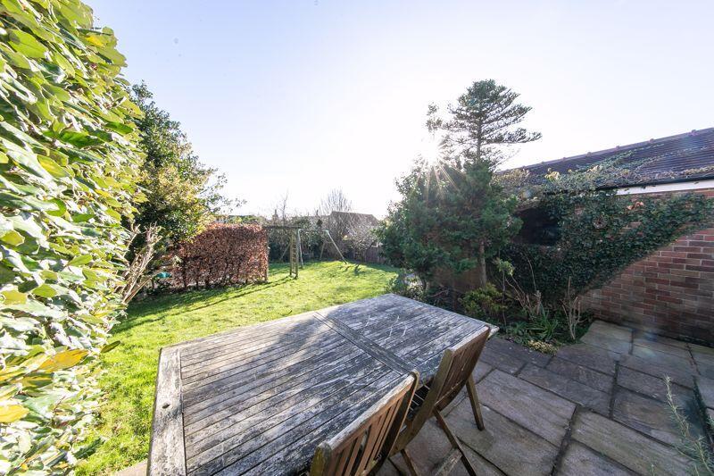 Expansive private garden