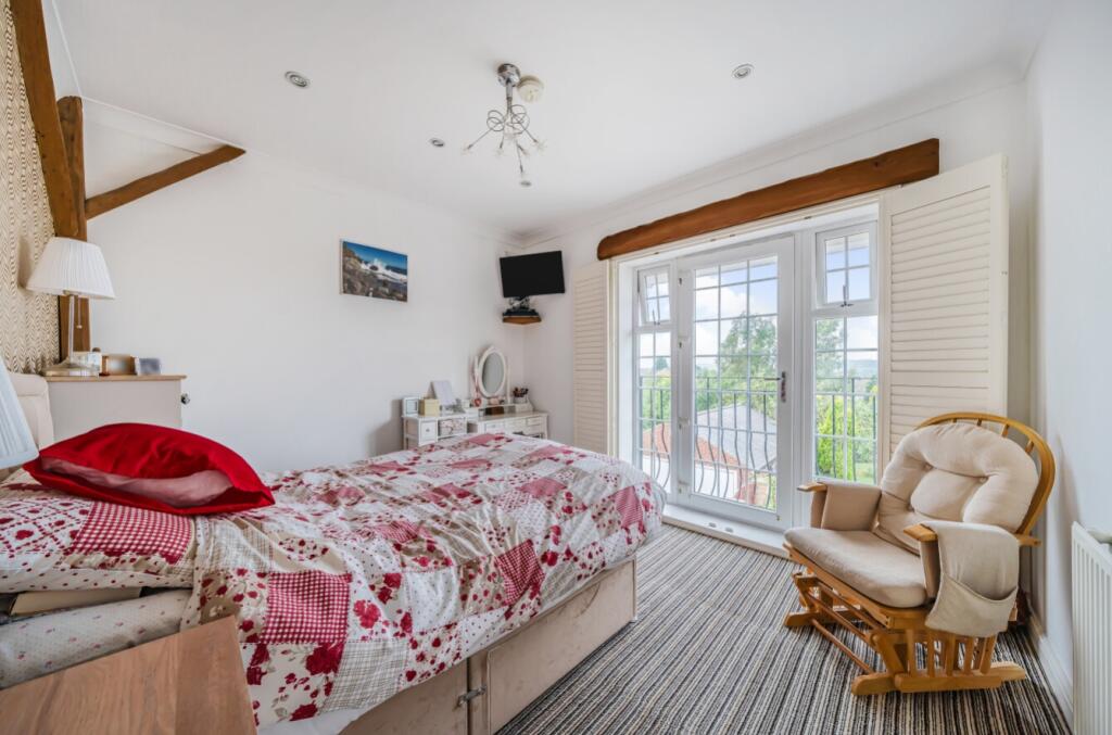 Master Bedroom with Juliette Balcony 