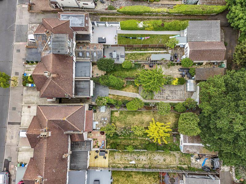 Aerial property view