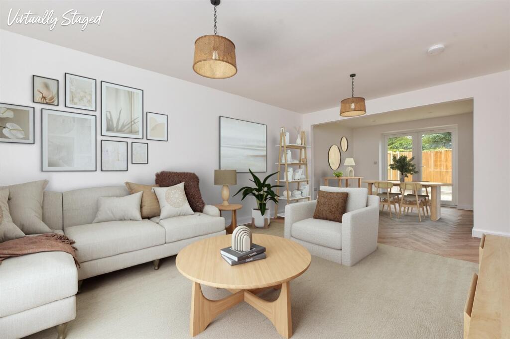 Virtually Staged Lounge Diner