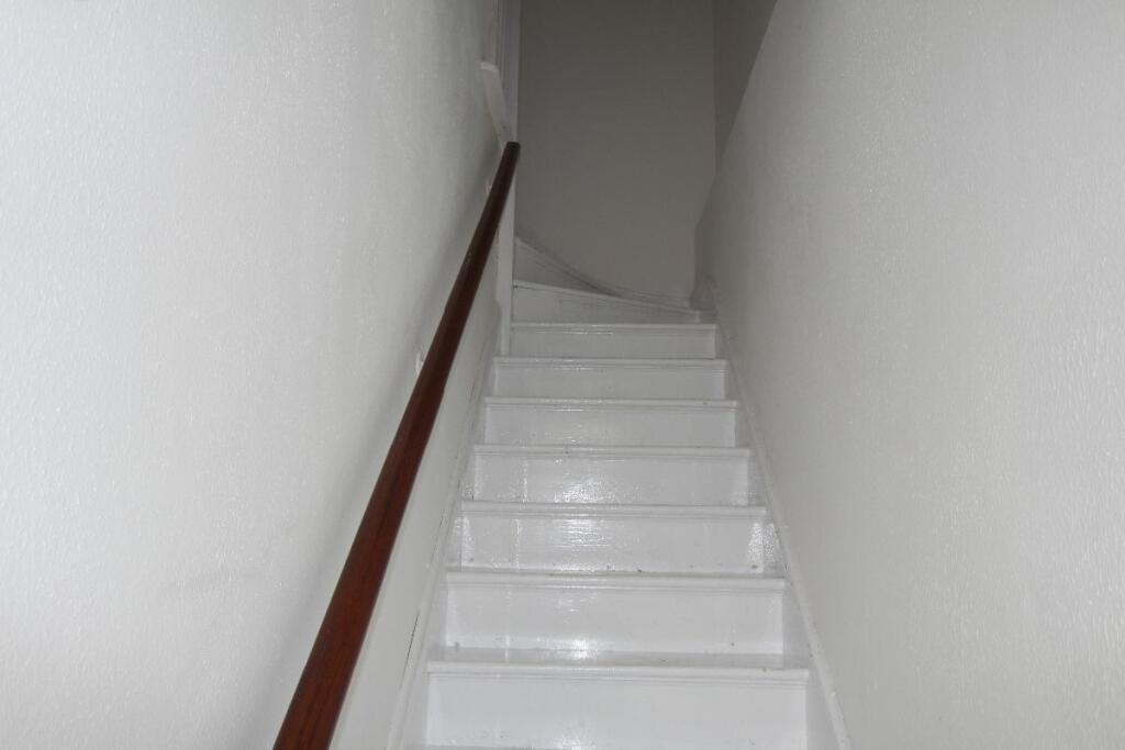 Stairs from main front door.