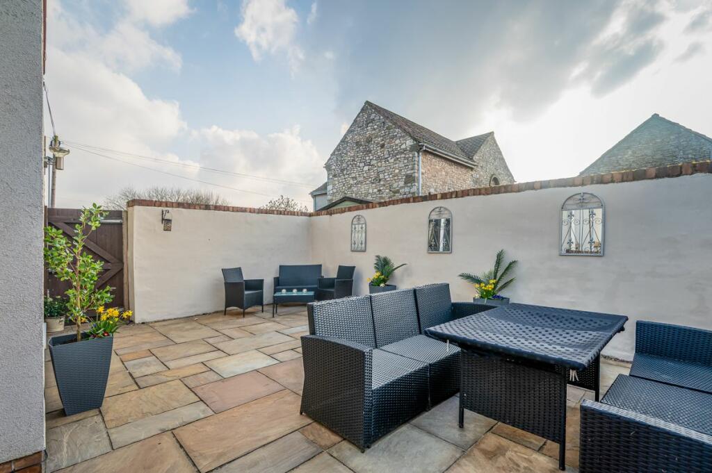 Rear Patio Area