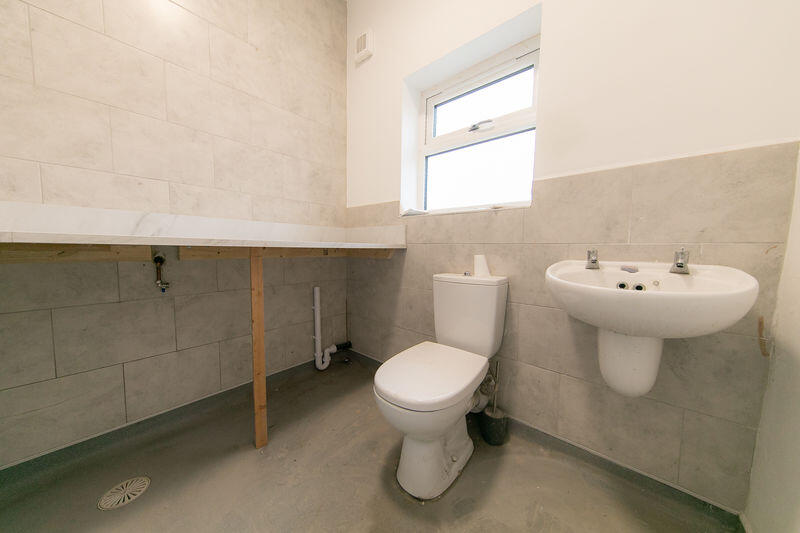 Utilities space &amp; ground floor wa...