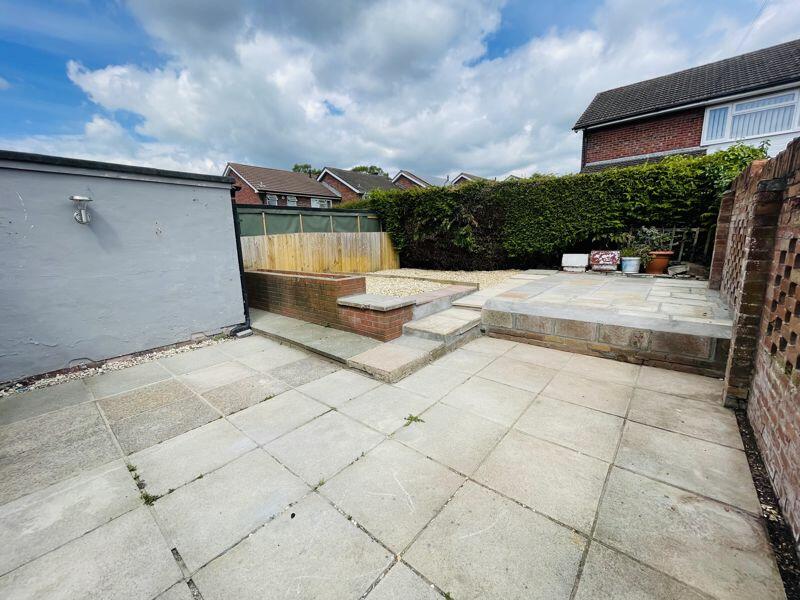 Rear garden