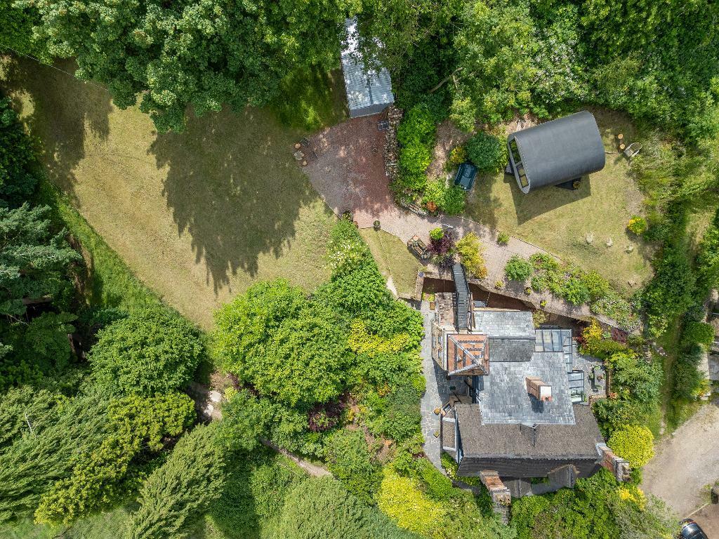 Aerial view of the plot of The Mount