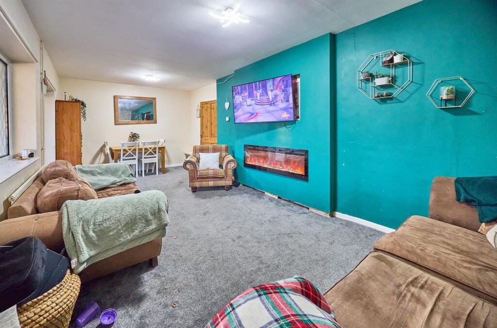 Through Lounge/Dining room to rear