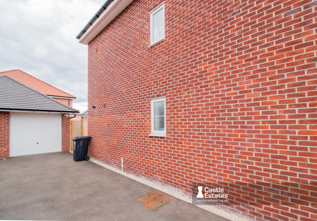 Driveway and Garage
