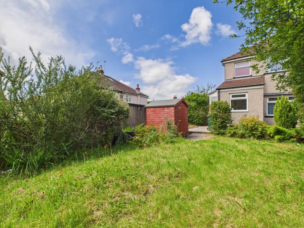 Rear of the Property