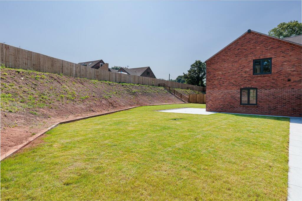 Rear garden