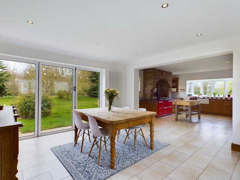 Open plan dining kitchen