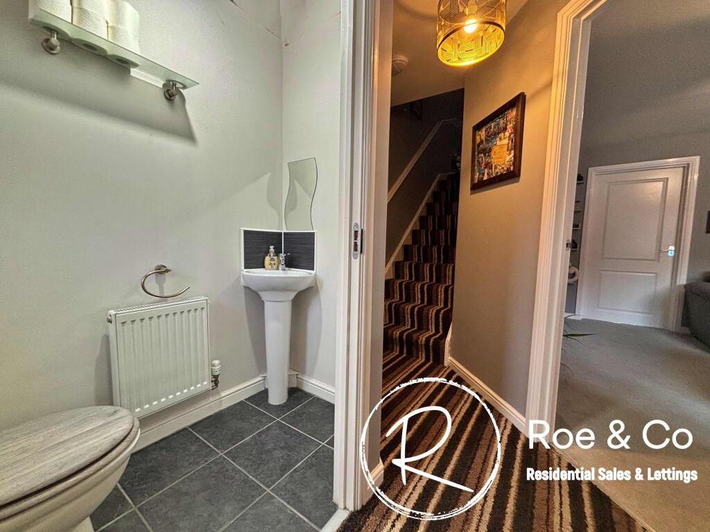 Downstairs W.C. &amp; Hallway