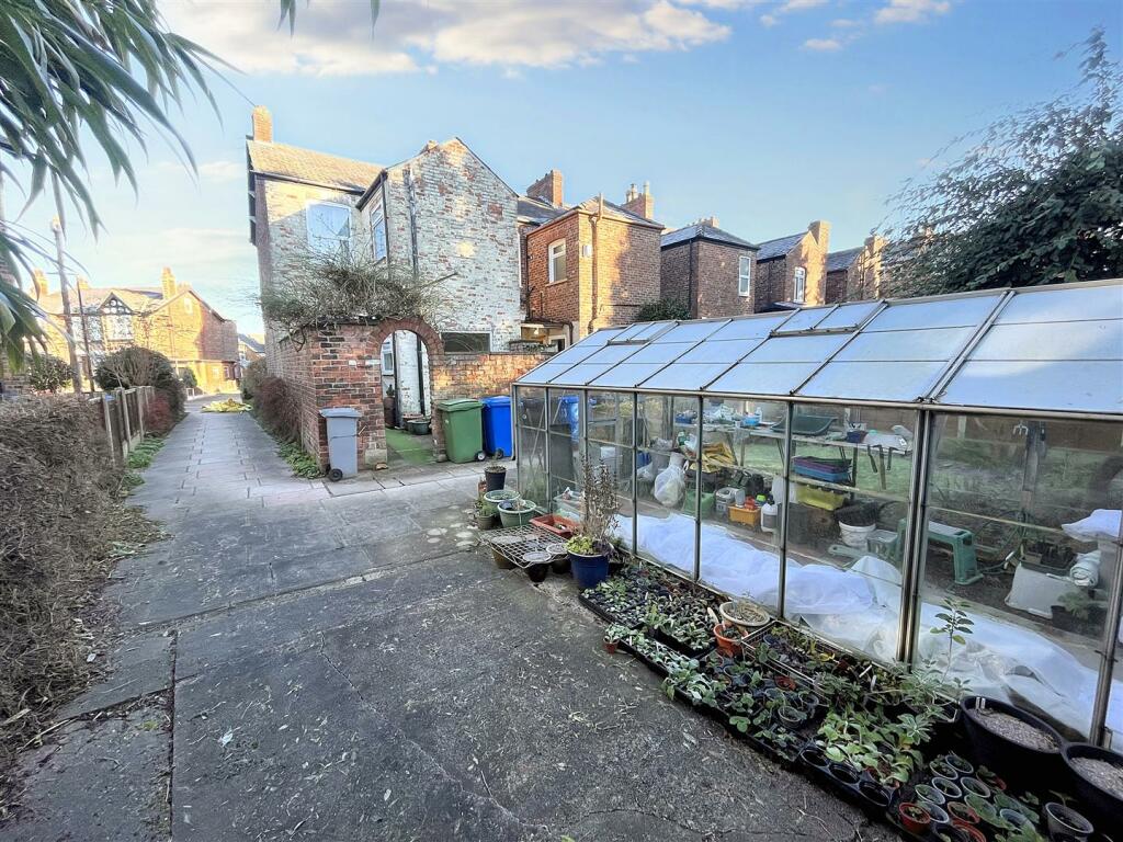 Rear of the Property