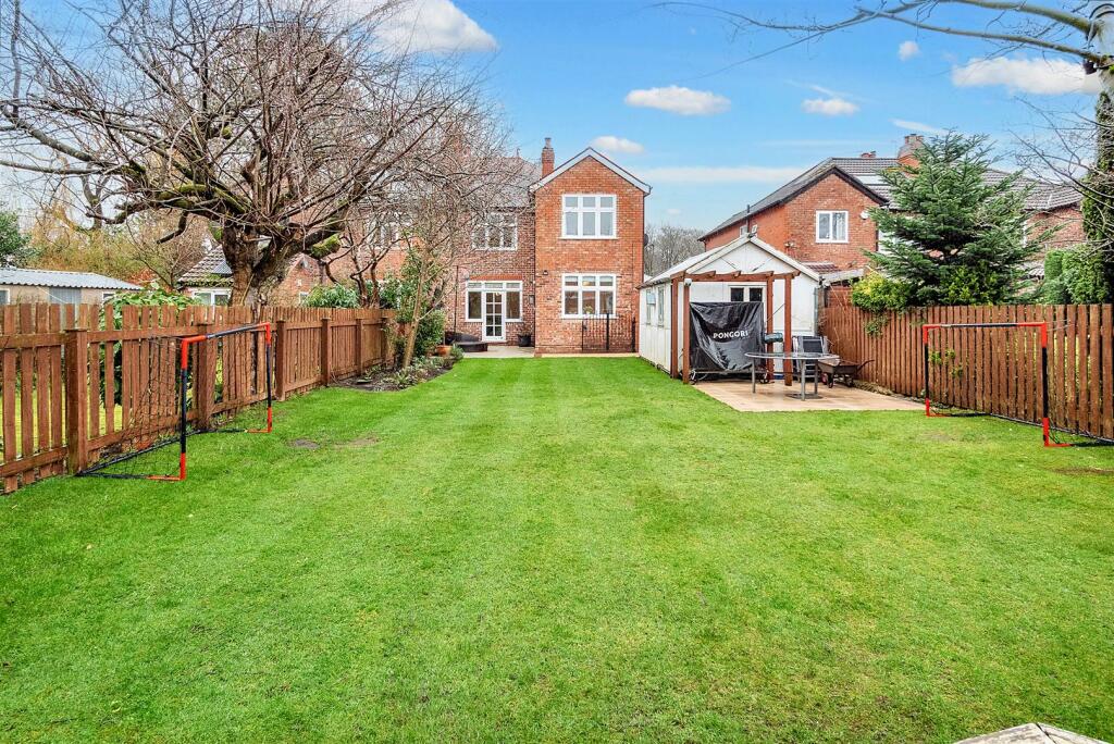 Rear of Property