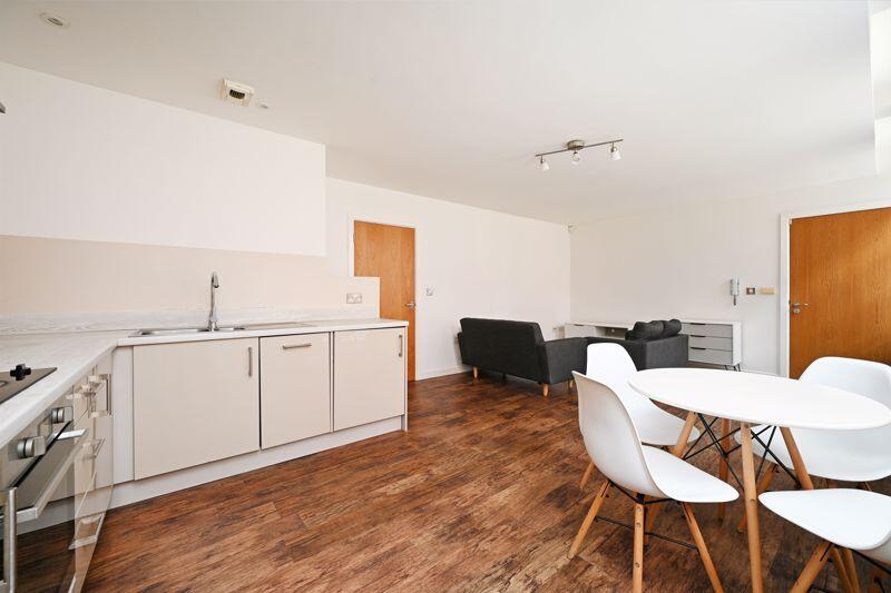 Open plan living area