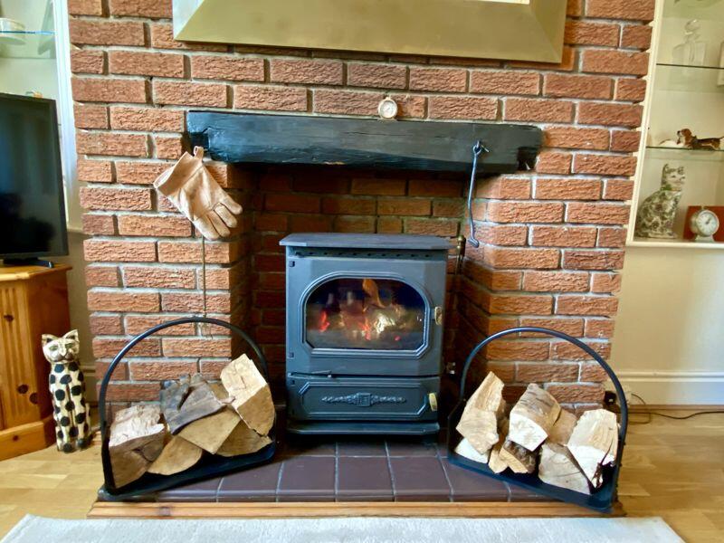 Sitting Room Log Burner