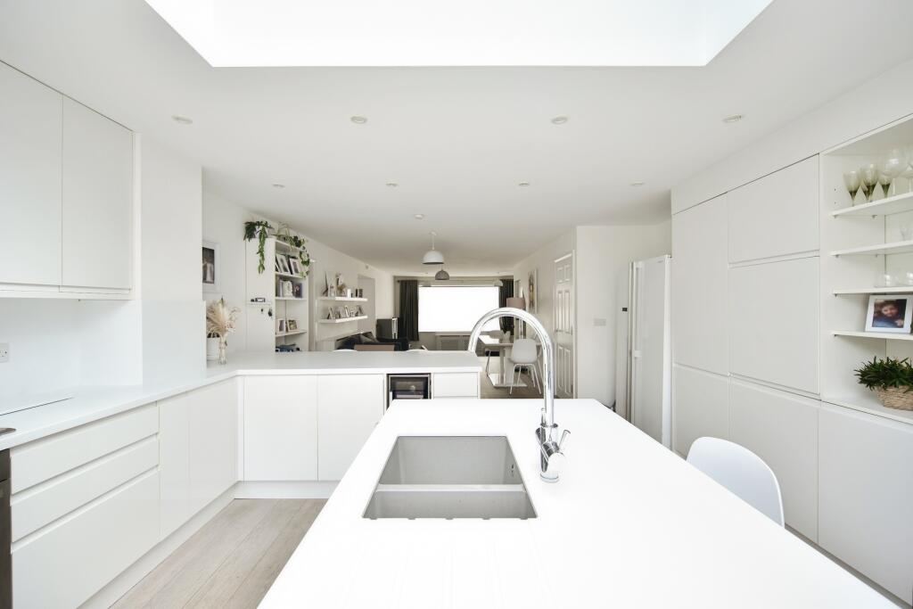 Open Plan Modern Kitchen Area