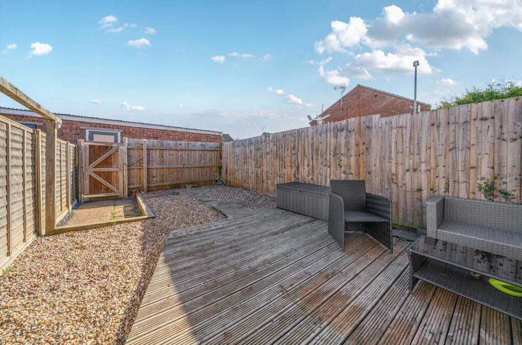 Rear garden