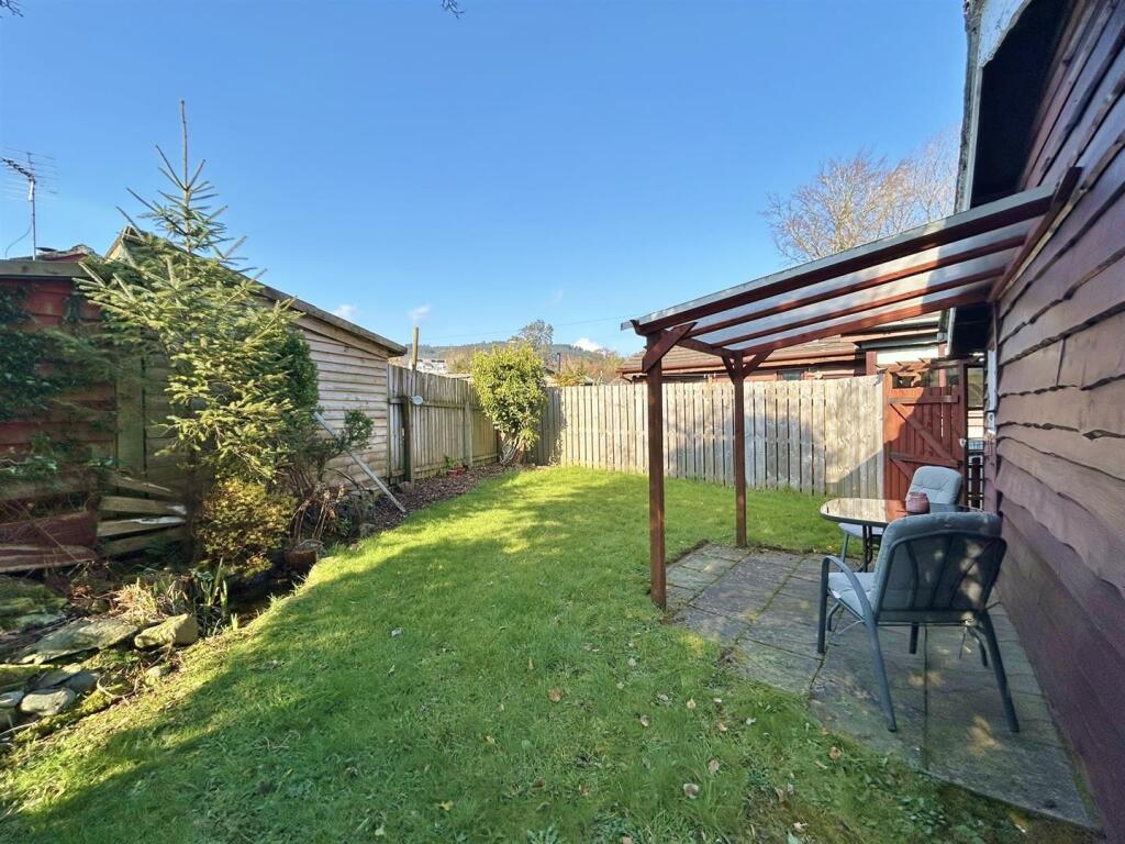 Rear garden