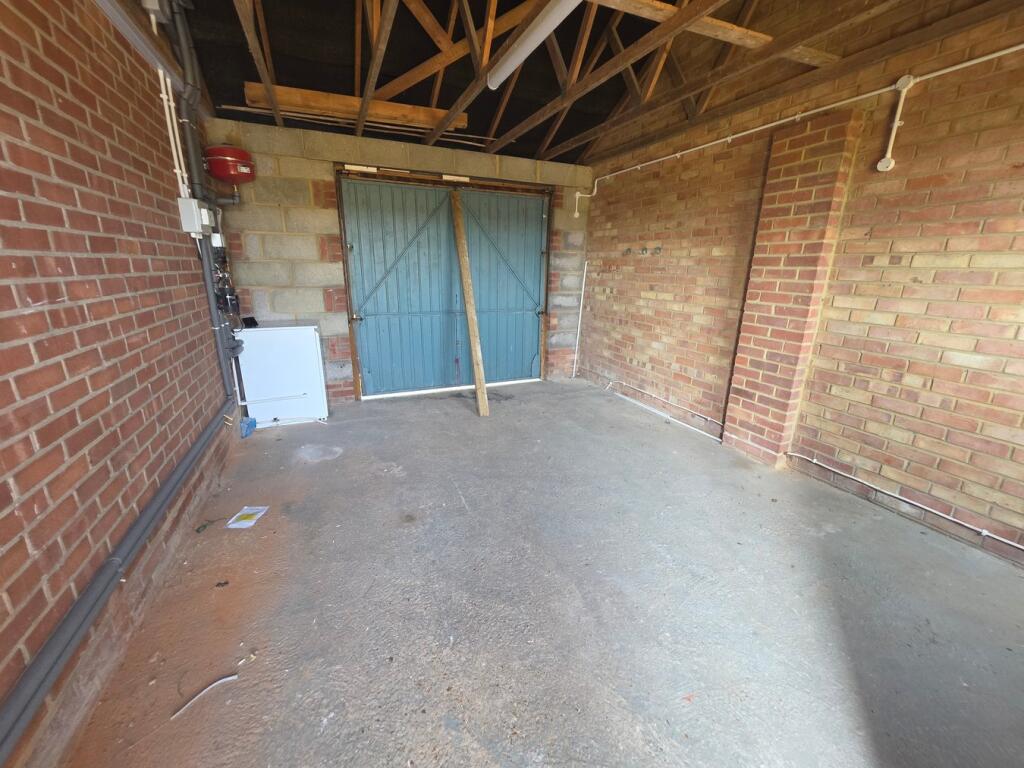Integral garage
