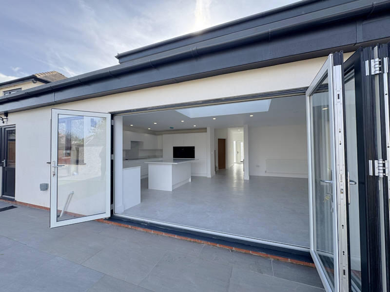 Rear of Property into Kitchen