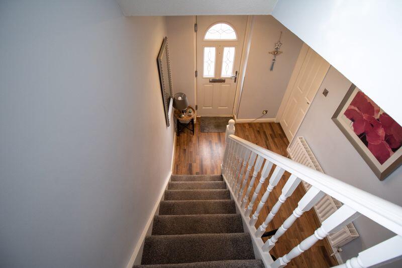 Stairwell to the upper floor