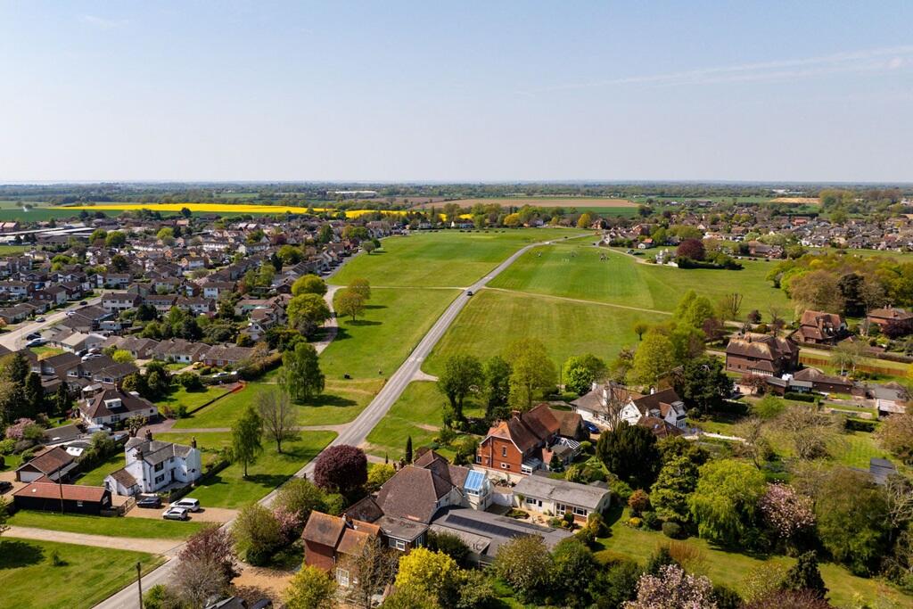 The Great Bentley Village Green spans around 43 acres and frequently hosts events including fairs,
